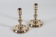 Pair Nestved candlesticks