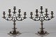 Danish Historisme
Pair of 5-armed candlesticks