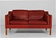 Børge Mogensen
2-personers sofa 2212 
rødbrunt læder
